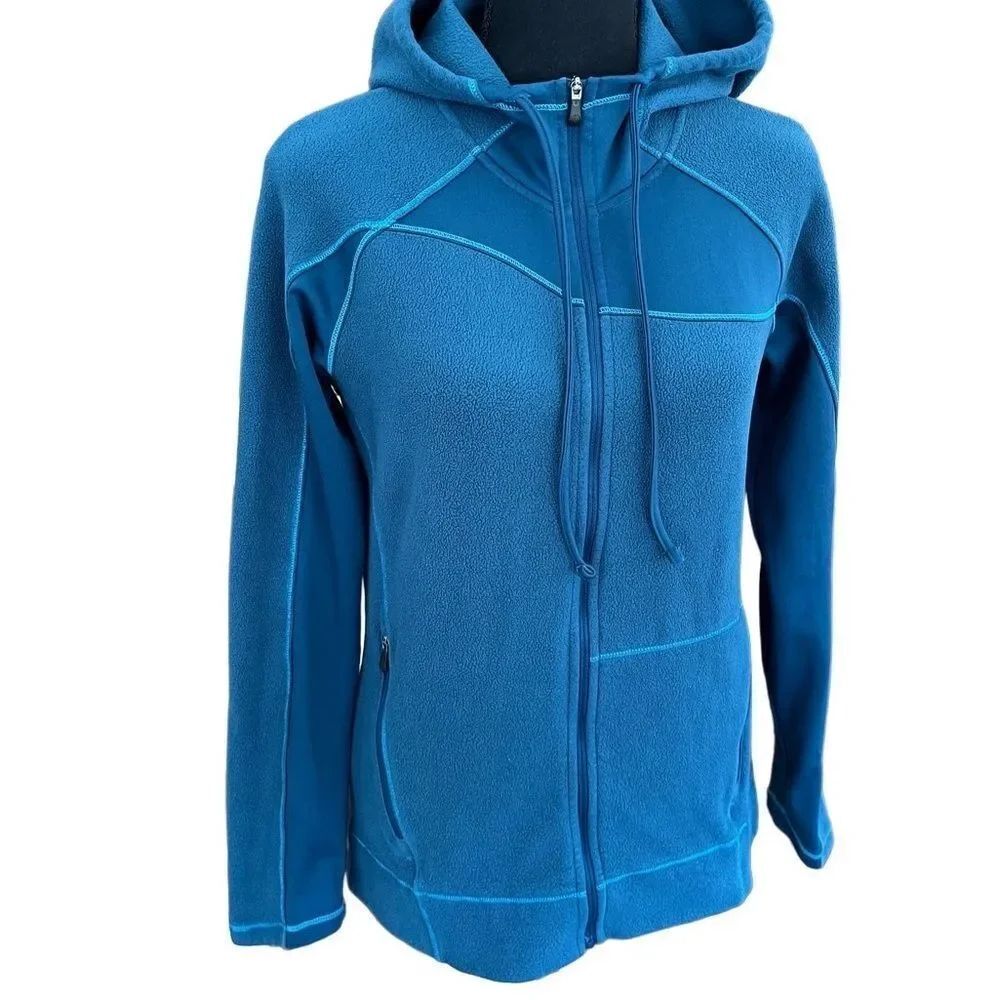 COLUMBIA OmniShield Advanced Repellent full zip front fleece jacket size S